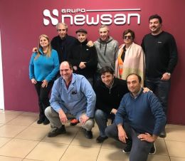 VISITA  a Planta del Grupo New San (Usuahia)